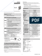 Instruction Manual Sensor Laser Keyence PDF