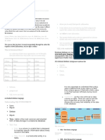 What Is SQL?: Database Background