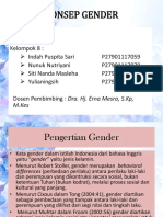 Konsep Gender PPT Kel.8