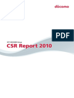 Ntt 2010 Csr Report