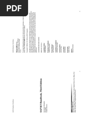SAP-R3-Handbook-Third-Edition V1 PDF | PDF