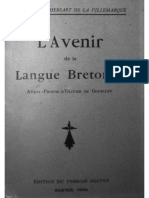 L'avenir de La Langue Bretonne