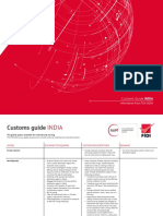 M Svcs Customsregulation India