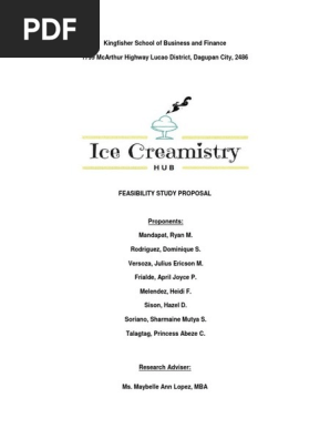 business research pdf ice cream retail