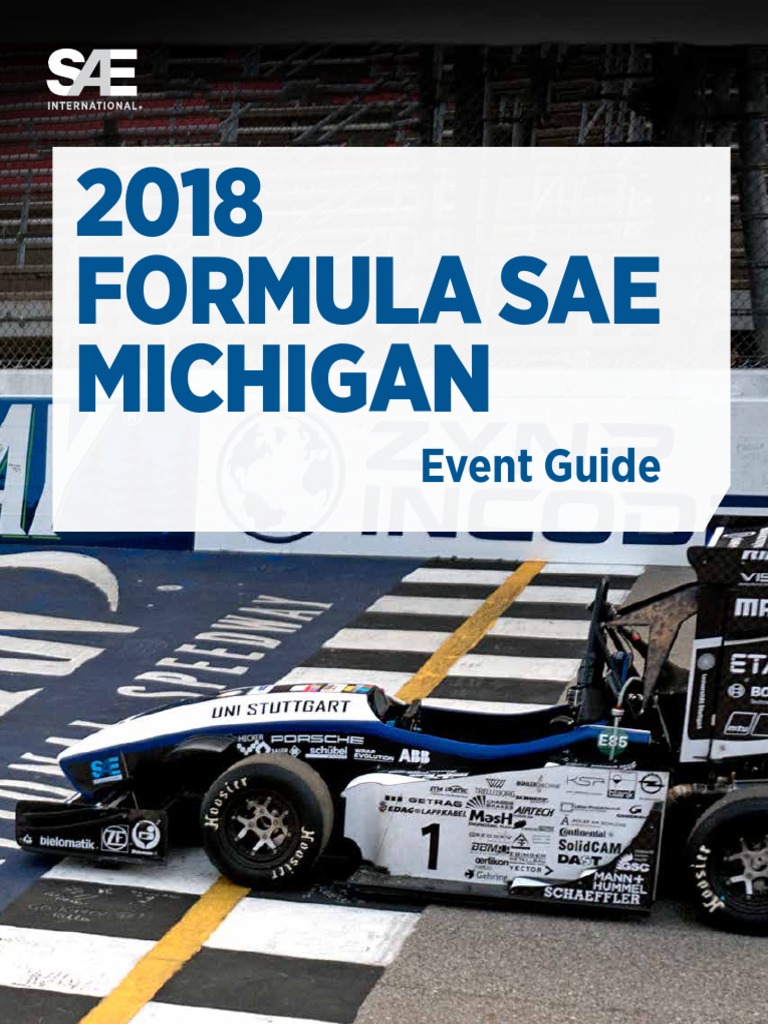 Formula Michigan 2018 Event Guide | PDF | Suspension