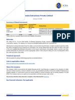 Dhanuka Extractions Private Limited: Summary of Rated Instrument