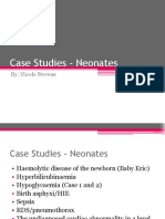 Case Studies - Neonates: By: Nicole Stevens
