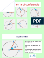 Angulos de La Circunferencia