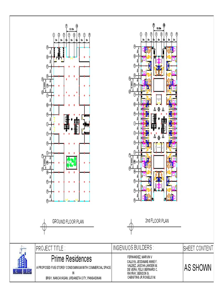 Five-Storey Condominium Plans | PDF