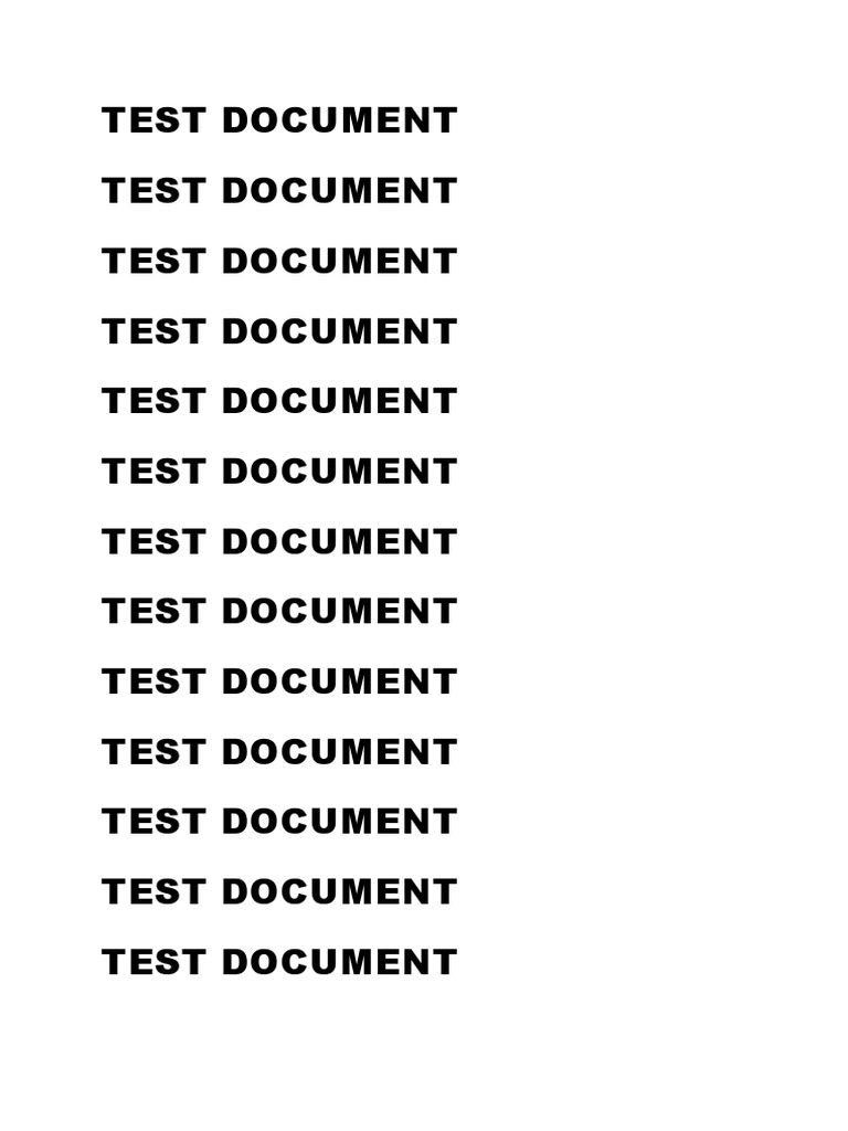 Test Document | PDF