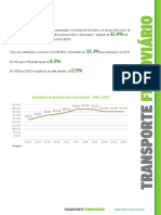 Empregos no transporte ferroviário crescem 42,8