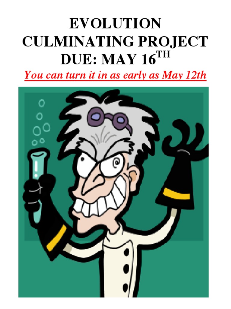 Final Project Plan-Evolution | PDF | Phenotype | Natural Selection