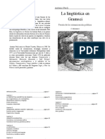 La Linguistica en Gramsci PDF