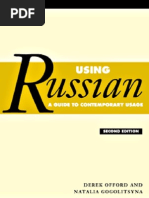 Using Russian - A Guide To Contemporary Usage, 2nd Ed | PDF | Verb ...