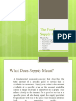 The Food Supply Chain: Submitted by