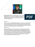 Education: Filipino General