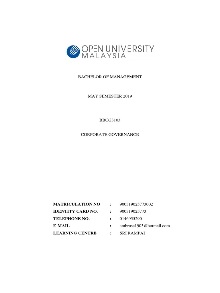 Minority Shareholders in Malaysia: Challenges | PDF | Board Of ...