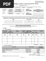 SALN Form Guidelines for Public Officials | PDF | Net Worth | Economies