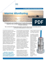 Marine Monitoring: A White Paper From Hansford Sensors