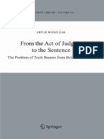1 Jan-Wolenski-From-the-Act-of-Judging-to-the-Sentence-The-Problem-of-Truth-Bearers-From-Bolzano-to-Tarski PDF