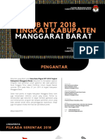 Kata Data Pilgub NTT 2018 Tingkat Kabupaten Manggarai Barat