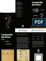 Leonardo Da Vinci Folleto Es