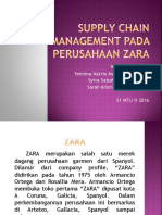 Supply Chain Management Pada Perusahaan ZARA