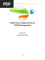 Gpon Olt Web Manual v2.0.1