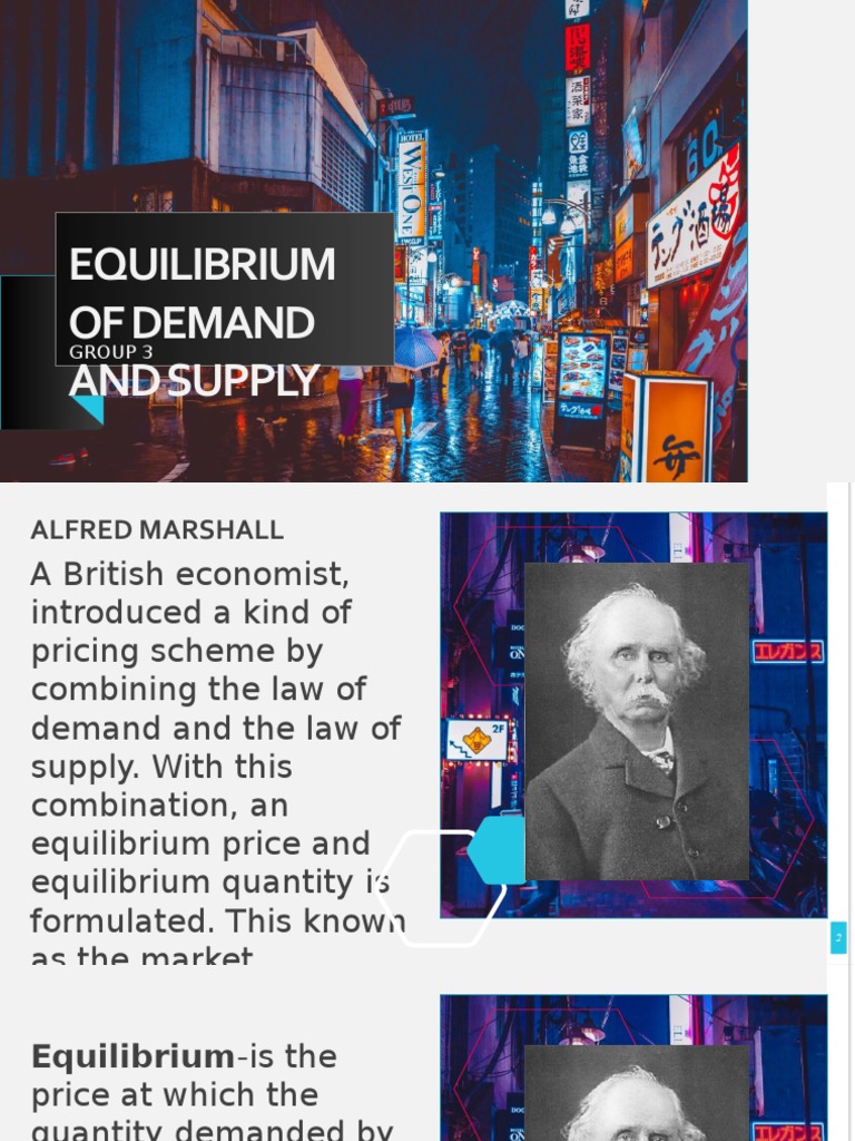 Understanding Market Equilibrium Dynamics | PDF | Supply And Demand ...