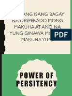 Power of Persistency