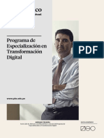 Programa de Especialización en Transformación Digital: WWW - Pbs.edu - Pe