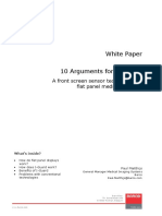 10 Arguments for I-Guard BRA front screen sensor technology for flat panel medical displays.pdf