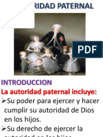 La Autoridad Paternal