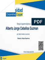 Alberto Jorge Ceballos Guzman: Otorga El Siguiente Diploma A