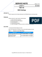 l3 SN 73078 Bios Settings