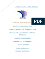 Tarea, Israel Mariño, Proceso Administrativo PDF