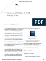 A Importância Do E-mail Corporativo - Infonova