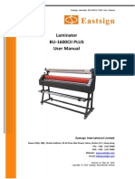 Lamintor BU-1600CII PLUS User Manual
