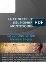 La Concepcion Del Hombre Montesquieu