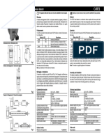 Manual Detector Inundação Carel .