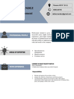 Curriculum Vitae Format