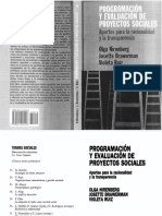 LIBRO - Programación y Evaluación de Programas Sociales COMPLETO