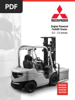 Engine Powered Forklift Trucks: 2.0 - 3.5 Tonnes