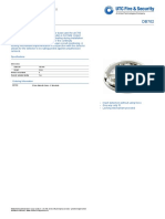 Senzor Fum - Soclu DB702 PDF