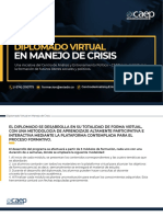 Diplomado Manejo de Crisis CAEP