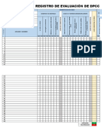 Registro de Evaluacion de DPCC