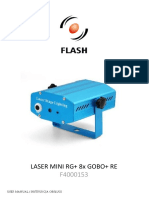 Laser Mini RG+ 8X Gobo+ Re: User Manual / Instrukcja Obsługi
