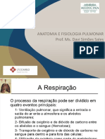 Anatomia e fisiologia pulmonar e cardíaca