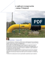 YPFB Chaco Aplicará Recuperación Terciaria en Campo Patujusal