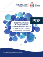 RLSS UK Awards and The Duke of Edinburgh Awards